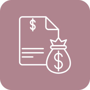 para simgesi vektör illüstrasyonu