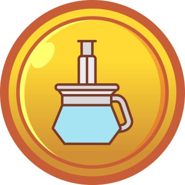 Modern yağ eksikliğinin vektör illüstrasyonu