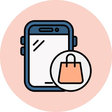 Mobil uygulamalı akıllı telefon alışverişi