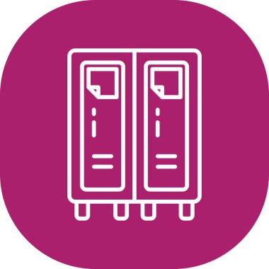 Modern b 'nin vektör illüstrasyonu eksik simgesi