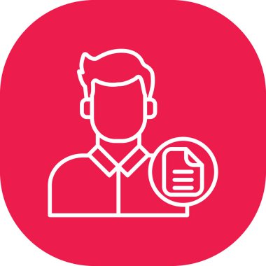 iş adamı simgesi vektör illüstrasyon grafik tasarımı