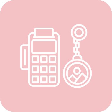 cep telefonu ikonu vektör illüstrasyonu