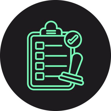 Vektör belgesi Simge illüstrasyonu