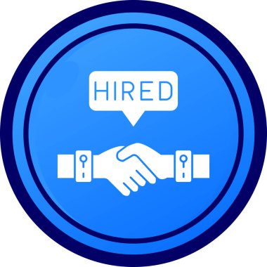 İş ve finans simgesinin vektör illüstrasyonu