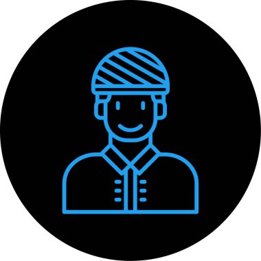 man simgesi vektör illüstrasyonu