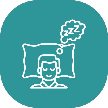 Bir erkek ve kadın ikonunun vektör çizimi