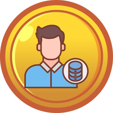 Sikke Simgesi vektör illüstrasyonu