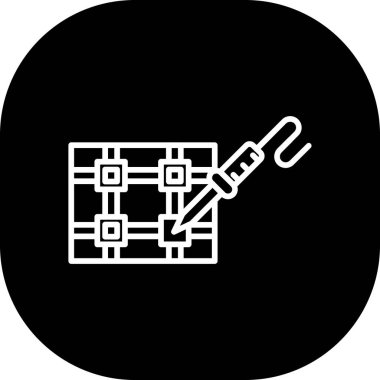 seo modern simgesinin vektör illüstrasyonu