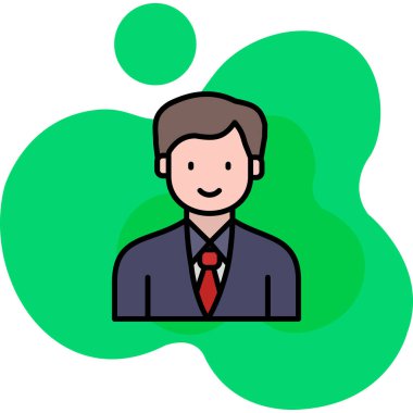 Yeşil yapraklı ve sakallı bir adam.