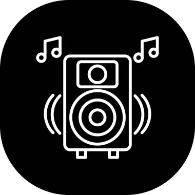 Modern simgenin vektör illüstrasyonu