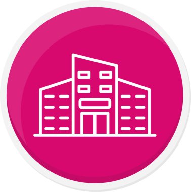 Modern bir simgenin vektör illüstrasyonu