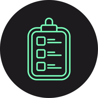 Pano simgesi, vektör illüstrasyonu basit tasarım