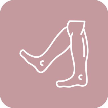 Bir insan simgesinin vektör illüstrasyonu