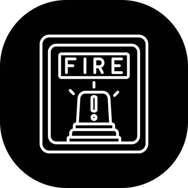 vektör ateş simgesi