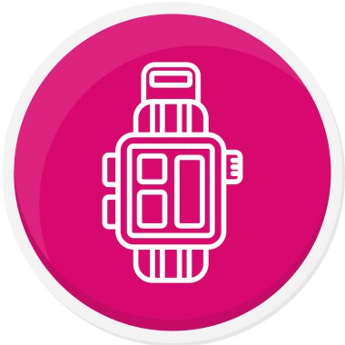 Modern b 'nin vektör illüstrasyonu eksik simgesi