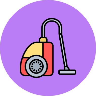 vektör elektrikli süpürge simgesi