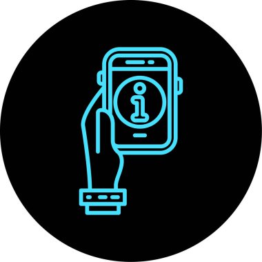 cep telefonu ikonu vektör illüstrasyonu