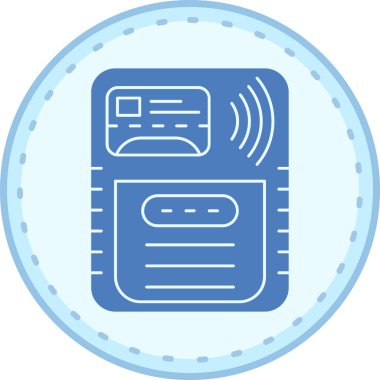 Bir kitap simgesinin vektör illüstrasyonu