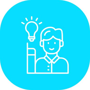 ampul simgesi, modern vektör illüstrasyon tasarımı