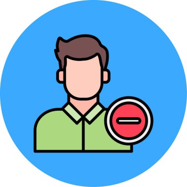 kullanıcı vektör illüstrasyonu, simge