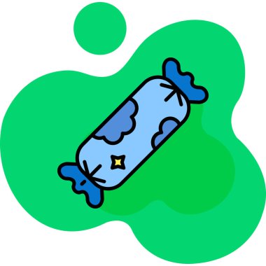 Çizgi film kutusunun vektör çizimi