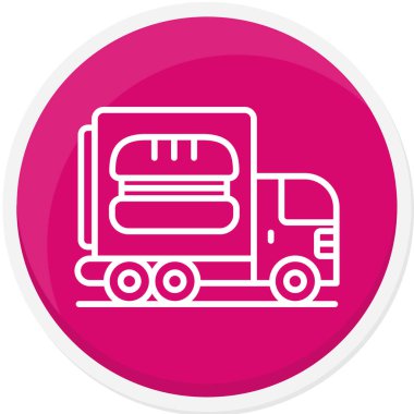 Gıda simgesinin vektör illüstrasyonu