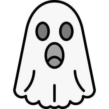 Cadılar Bayramı kategorisinde hayalet ikonu