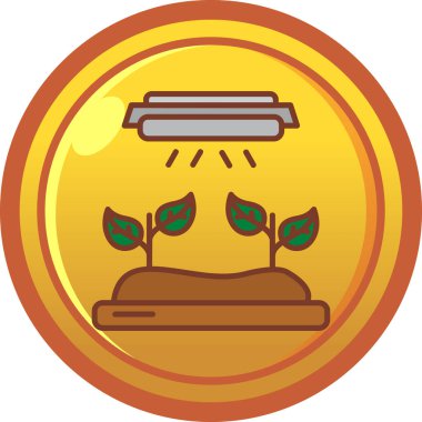 para bitkisi simgesi, vektör illüstrasyonu