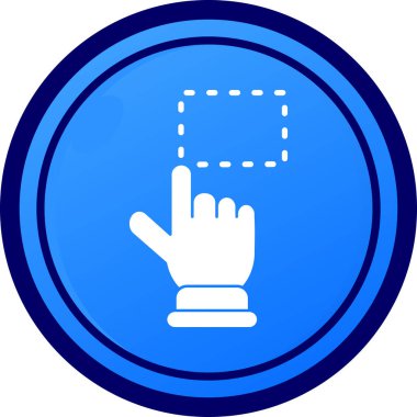 El işaretçisi sağ işaret simgesi, vektör illüstrasyonu