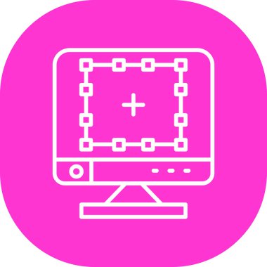 bilgisayar simgesi, vektör illüstrasyonu