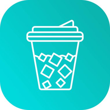 Taslak biçiminde kahve fincanı simgesi