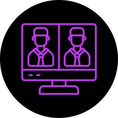 Modern eğitim ikonunun vektör illüstrasyonu