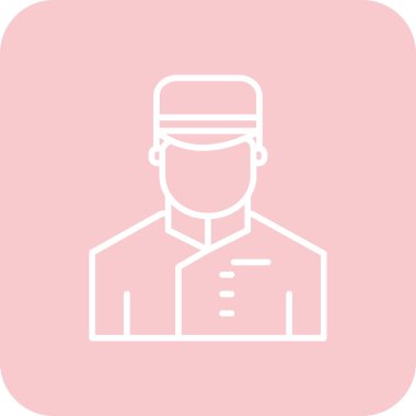 Şapkalı bir adamın vektör çizimi