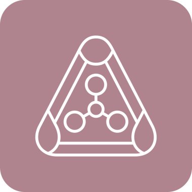 güzel ve eşsiz vektör çizgisi simgesi