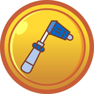 Bir tornavidanın vektör çizimi