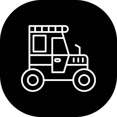 Modern simgenin vektör illüstrasyonu