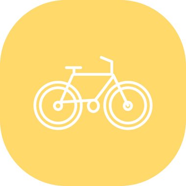 bisiklet ikonu vektör illüstrasyonu