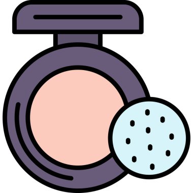 Kozmetik kremi. Basit illüstrasyon