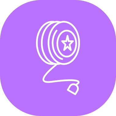 Bir çan simgesinin vektör illüstrasyonu