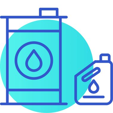 su şişesi vektör simgesi, modern tasarım