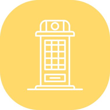 Modern b 'nin vektör illüstrasyonu simge unsurundan yoksun