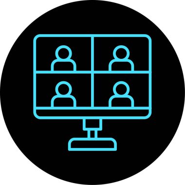 konferans vektör illüstrasyonu