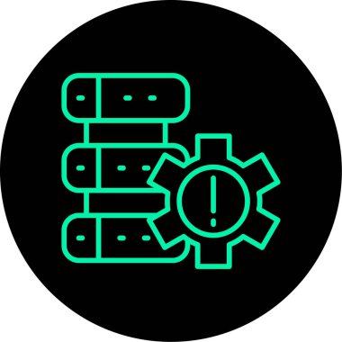 seo modern simgesinin vektör illüstrasyonu