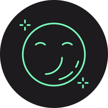 Kişisel ve ticari kullanım için vektör emoji simgesi