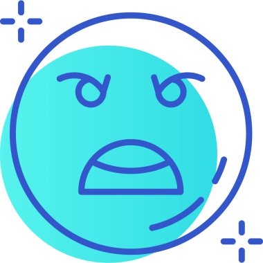 emoji. Web simgesi basit illüstrasyon