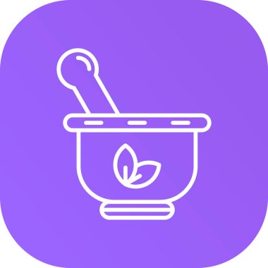 güzel çaydanlık vektör çizgisi simgesi