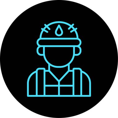 vektör inşaat başlığı ico