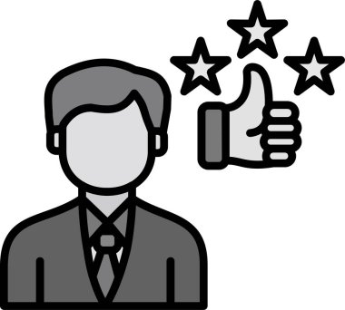 derecelendirme müşteri servisi simgesi