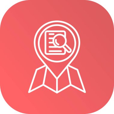 seo modern simgesinin vektör illüstrasyonu