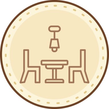 Gıda simgesinin vektör illüstrasyonu